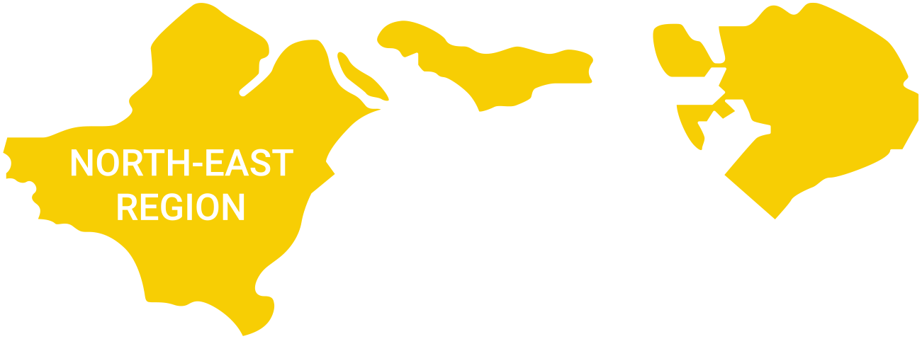 north east